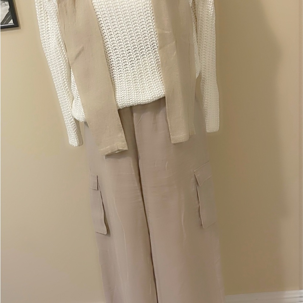 Stylish Tan Women's Pant outfit for travel or leisure +3 more items incl.
